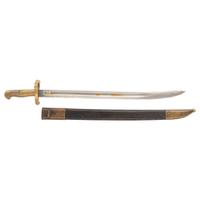 U.S. Model 1841 & 1855 Harpers Ferry Rifle Saber Bayonet & Scabbard