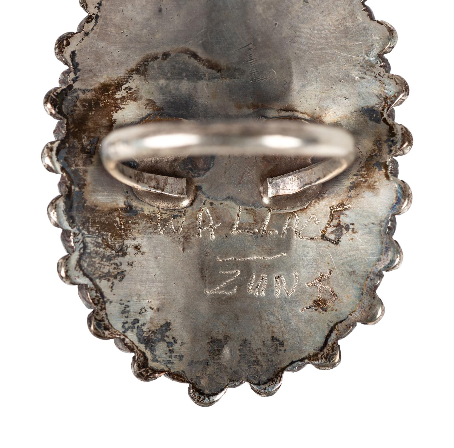 Zuni Silver and Petit Point Turquoise Jewelry