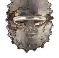 Zuni Silver and Petit Point Turquoise Jewelry