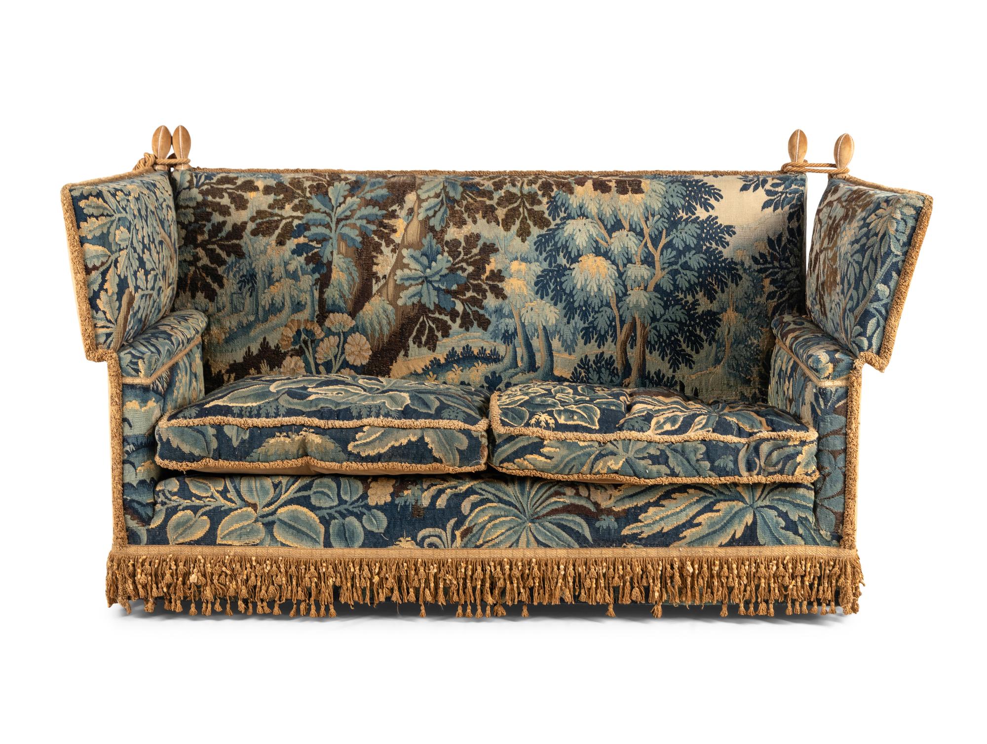 A Tapestry Upholstered Knole Sofa