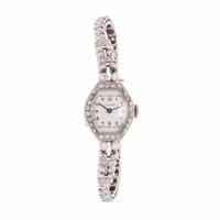 Cyma, Diamond and Platinum Watch