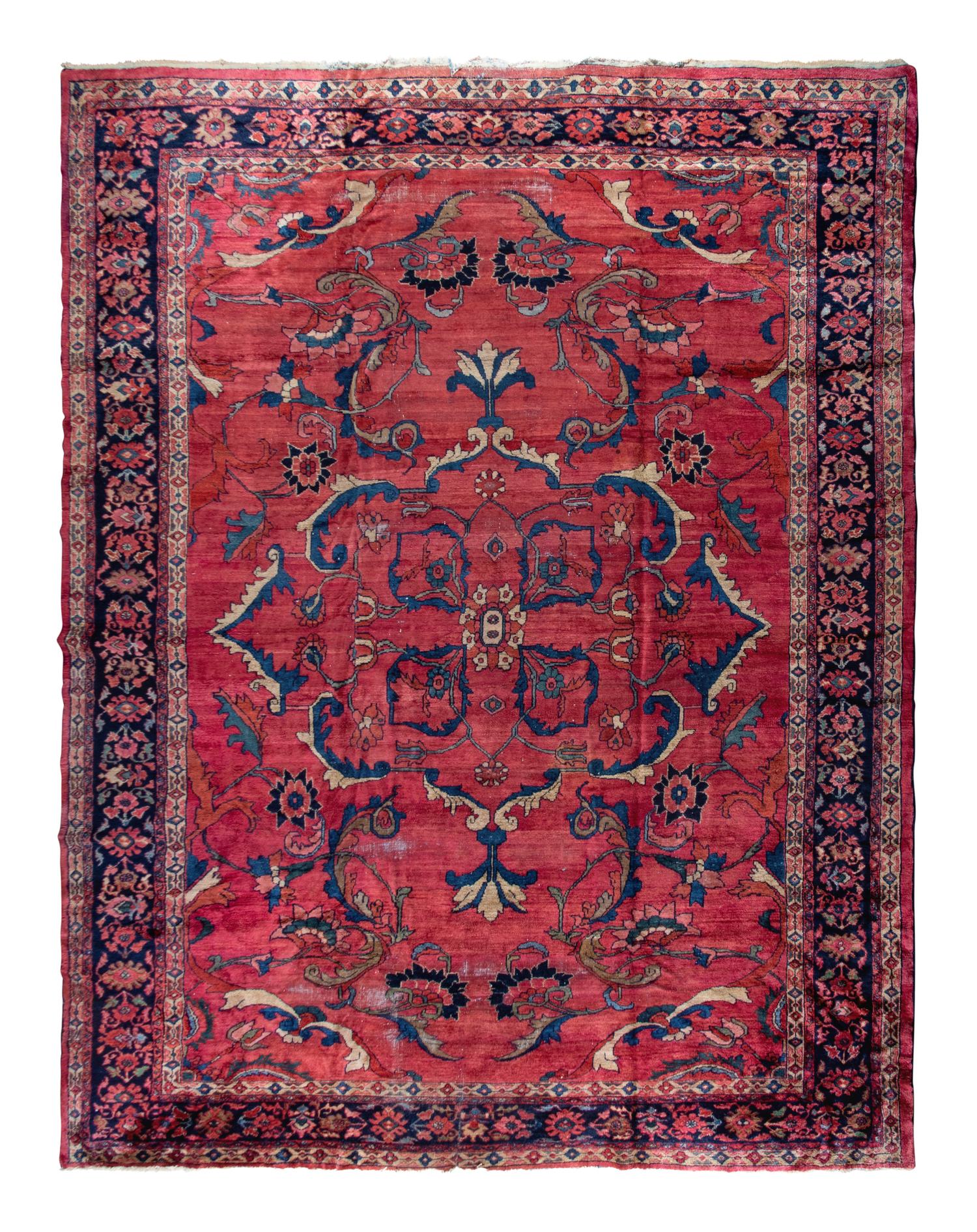 A Sultanabad Wool Rug