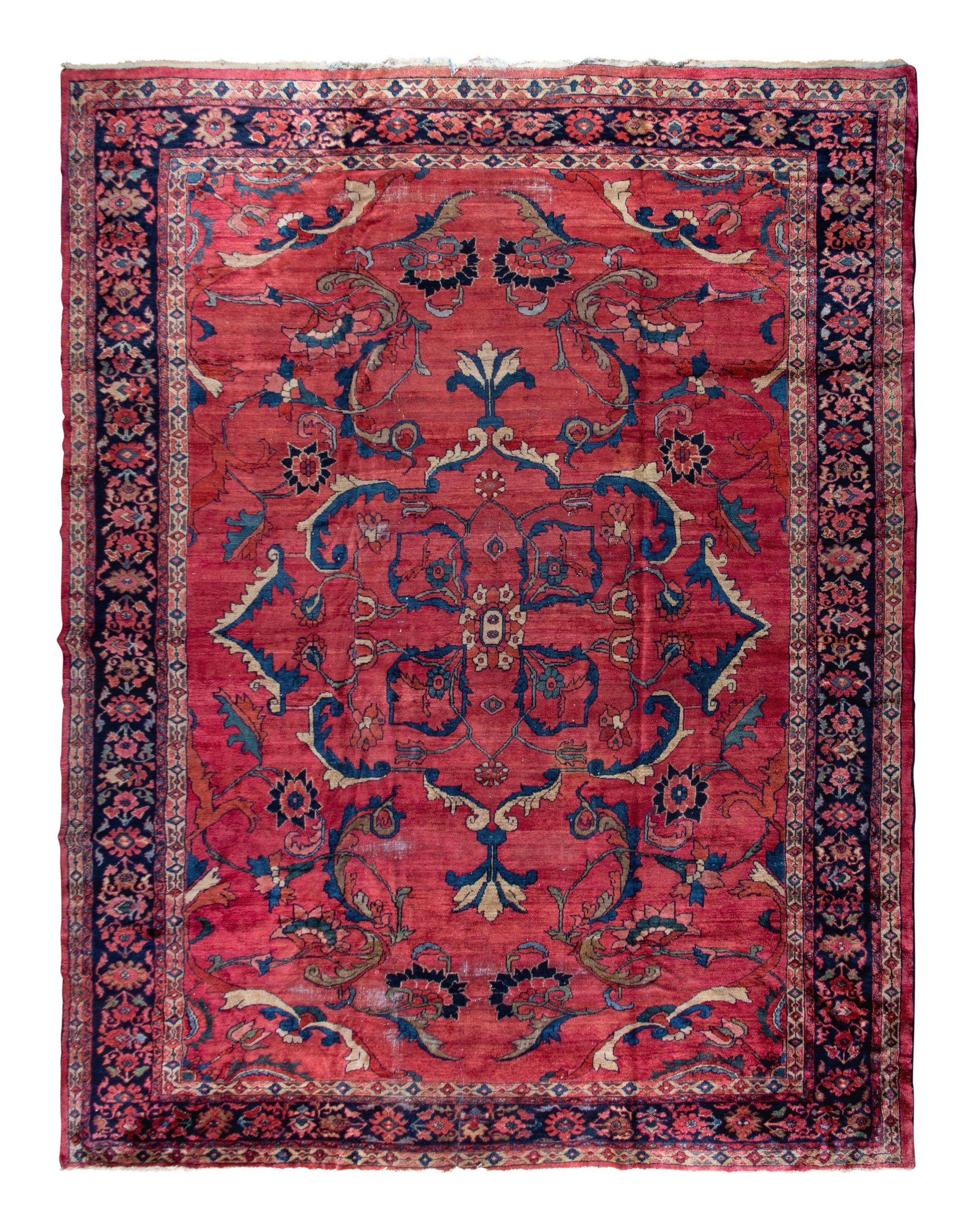 A Sultanabad Wool Rug