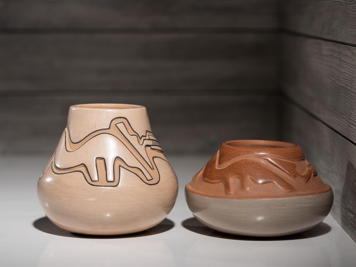 Polychrome Pottery Jars