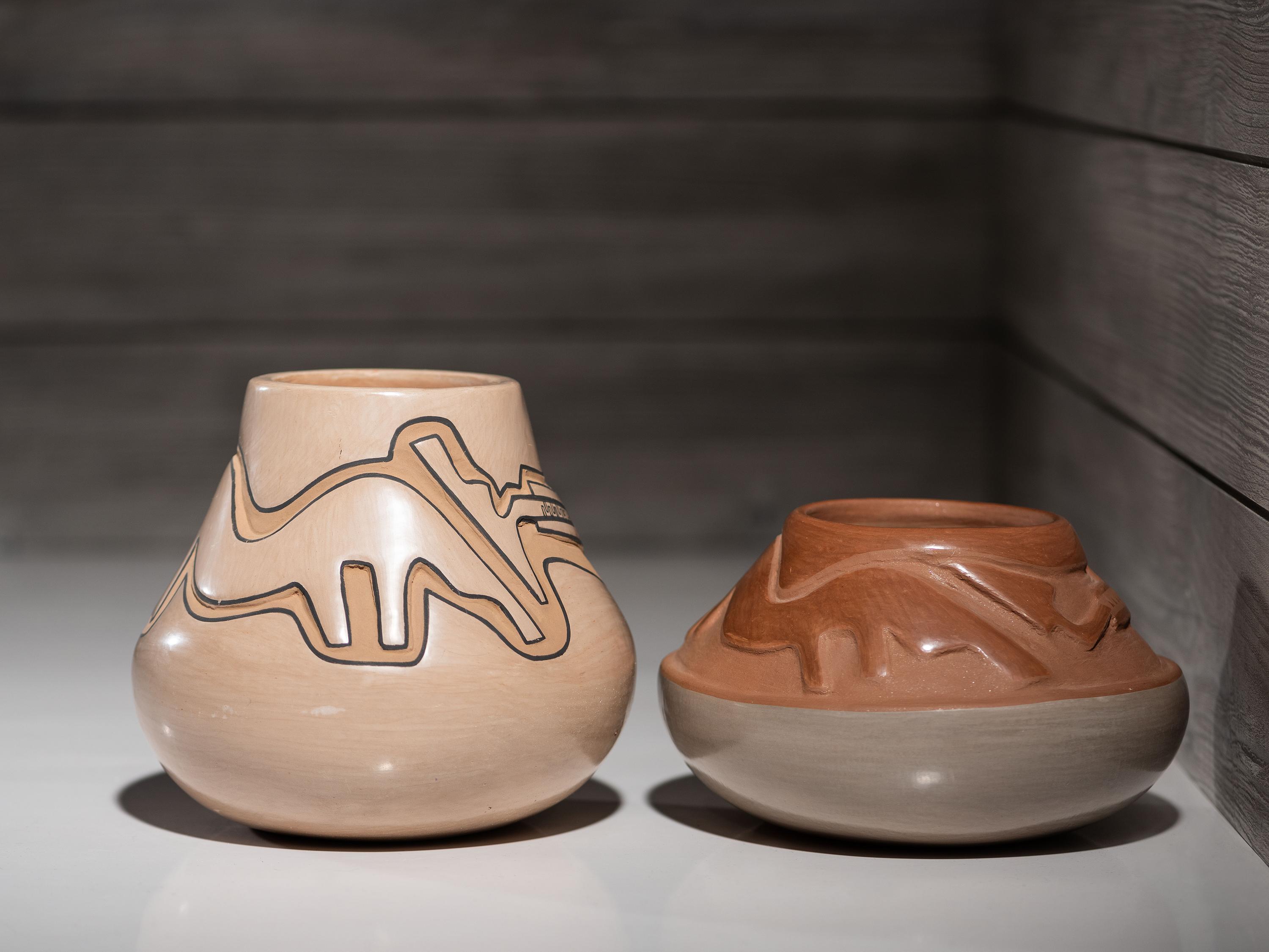 Polychrome Pottery Jars