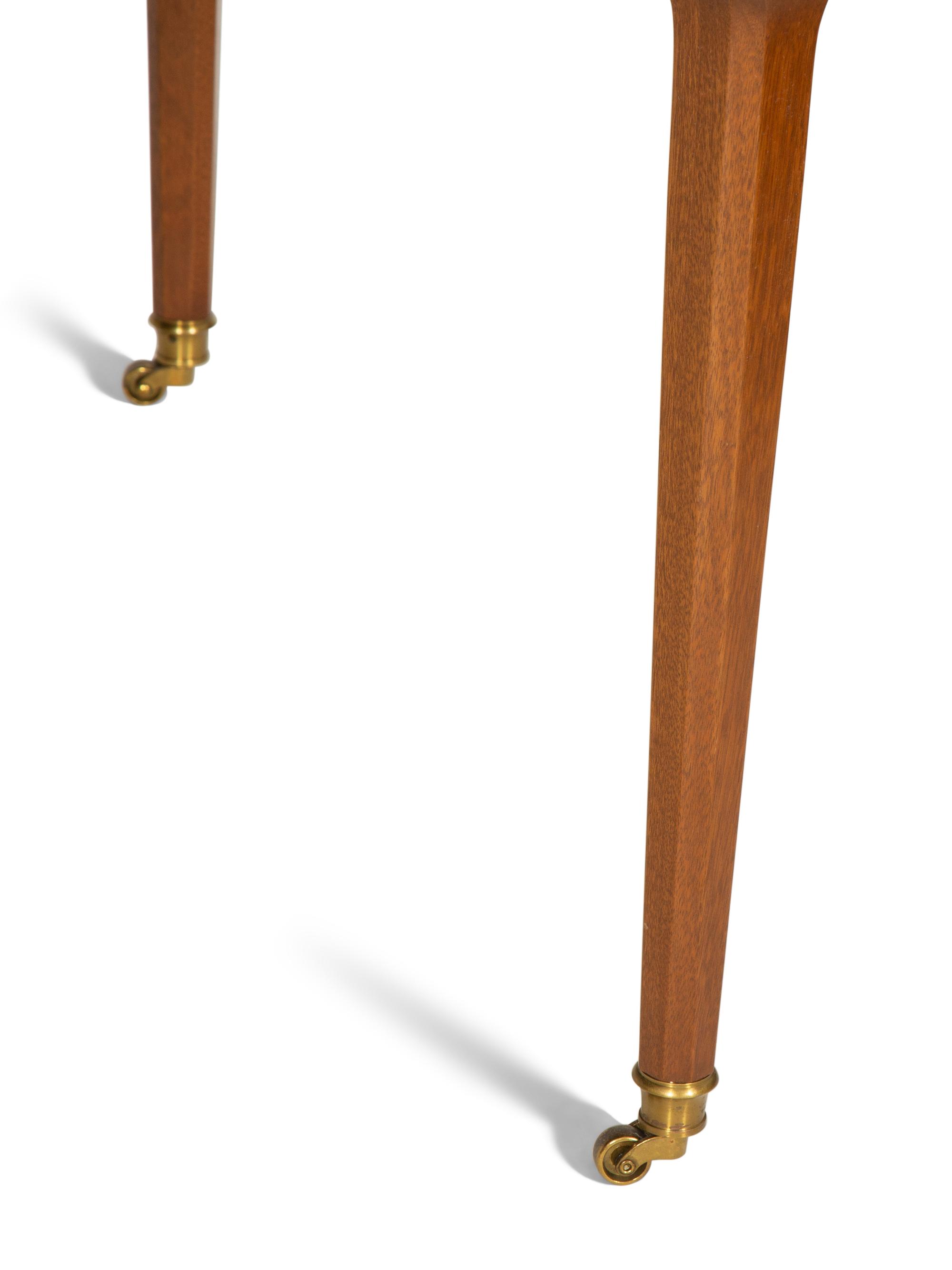 A Mahogany Oval Dining Table