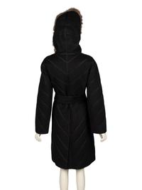 J. Mendel, Barguzine Sable-Trimmed Coat