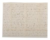 Private Byron Smith, 203rd Pennsylvania Infantry Regiment. Autographed letter with X Corps badge sent home to his sister. Hampton, VA, 6 January 1865.
