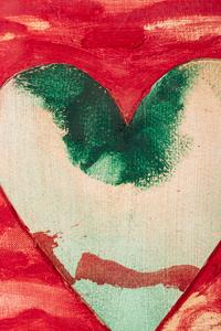 Heart Painting J , 1970-71