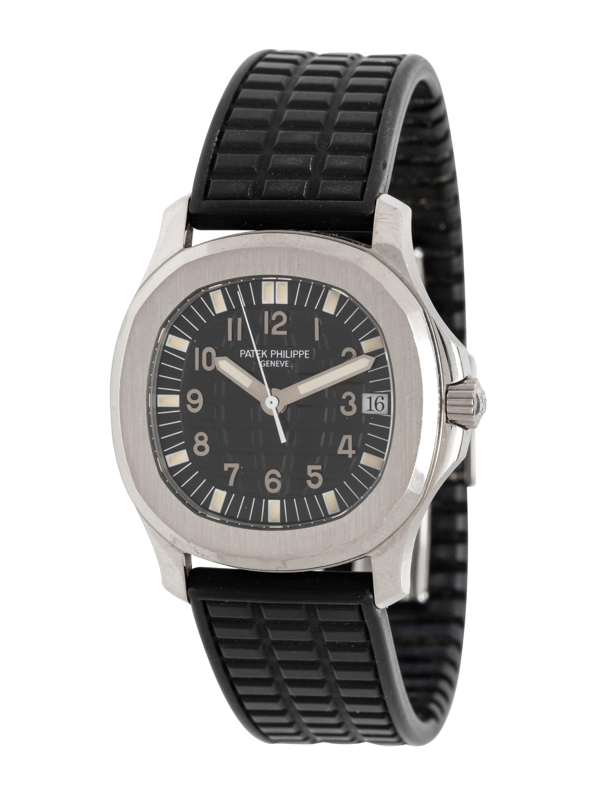 PATEK PHILIPPE, REF. 5060A-001 STAINLESS STEEL 'AQUANAUT' WATCH, RETAILED BY TIFFANY & CO., BOX & PAPERS