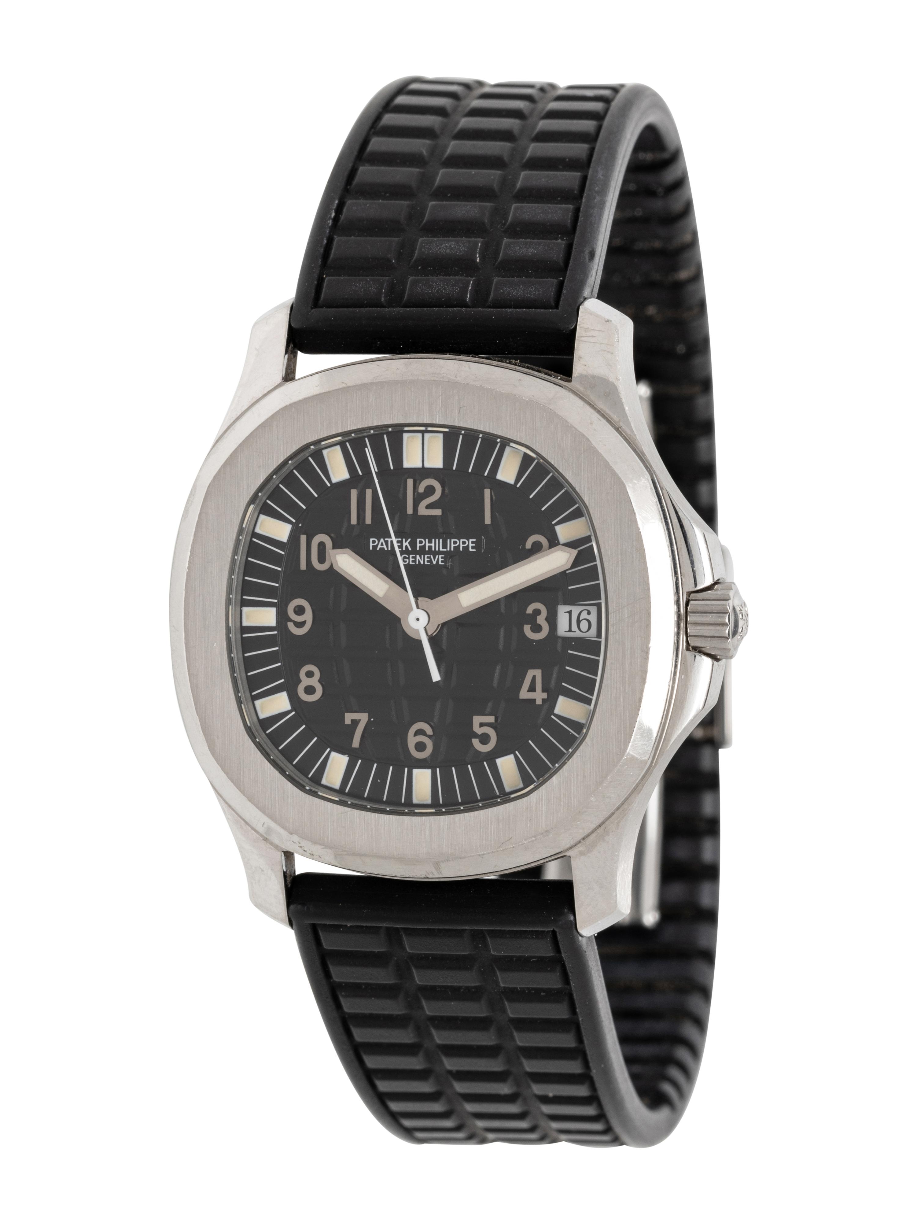 PATEK PHILIPPE, REF. 5060A-001 STAINLESS STEEL 'AQUANAUT' WATCH, RETAILED BY TIFFANY & CO., BOX & PAPERS