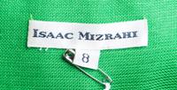 A Isaac Mizrahi Green Silk Jacket, Size 8.