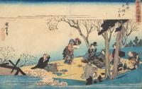 Utagawa Hiroshige (Japanese, 1797-1858) Five Woodblock Prints