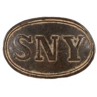 A Dug SNY Belt Plate