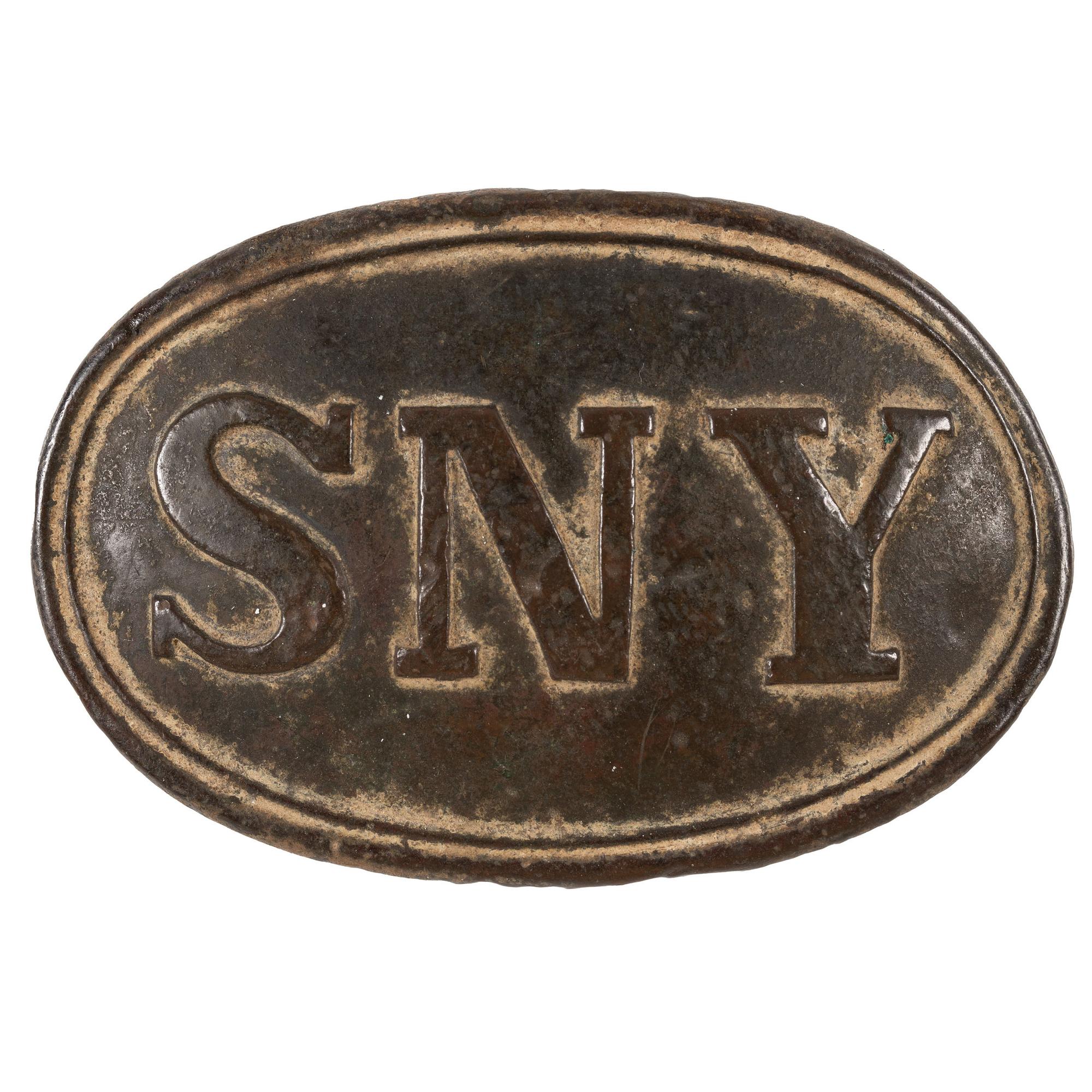 A Dug SNY Belt Plate