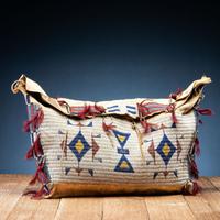 Sioux Beaded Hide Possible Bag