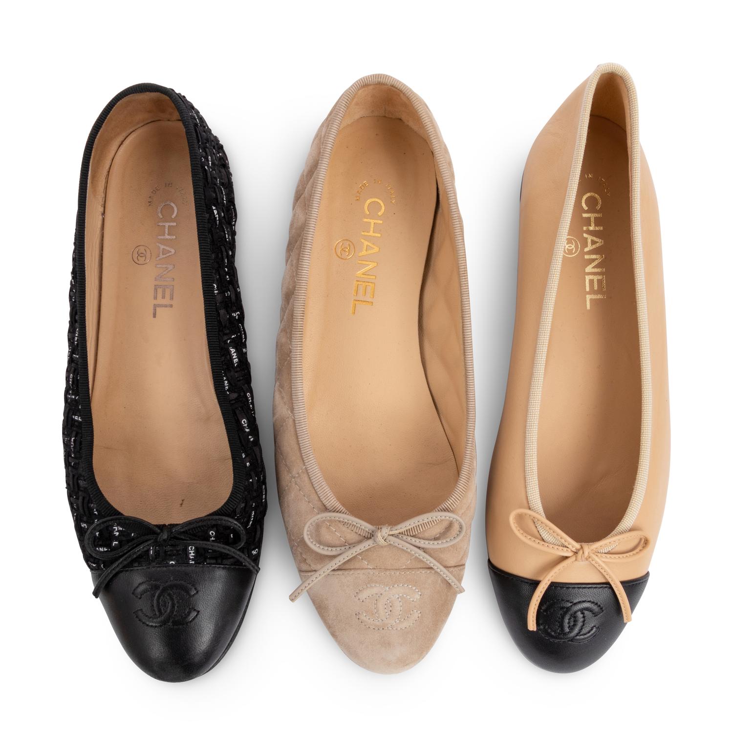 Three Chanel Shoes, 2000-2010s
