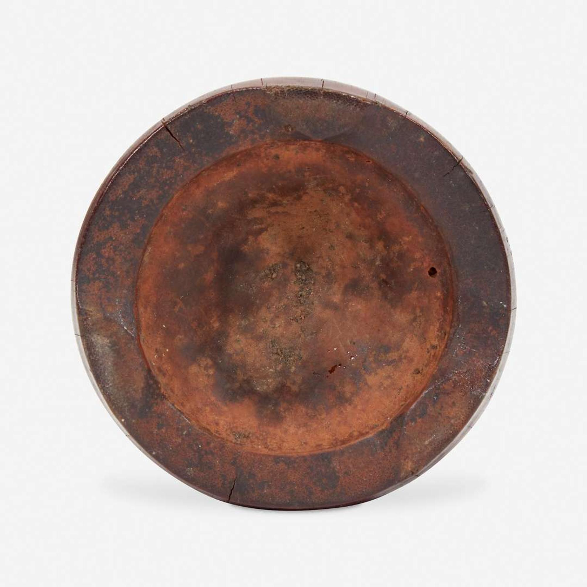 A small Chinese carved bamboo brush holder 竹雕小笔筒 18th/19th century or earlier ??????????