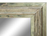 A Silvered Glass Framed Mirror