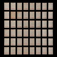 A Collection of 1951 Bowman Football Cards Including Multiple Hall of Famers and Rookies (136)