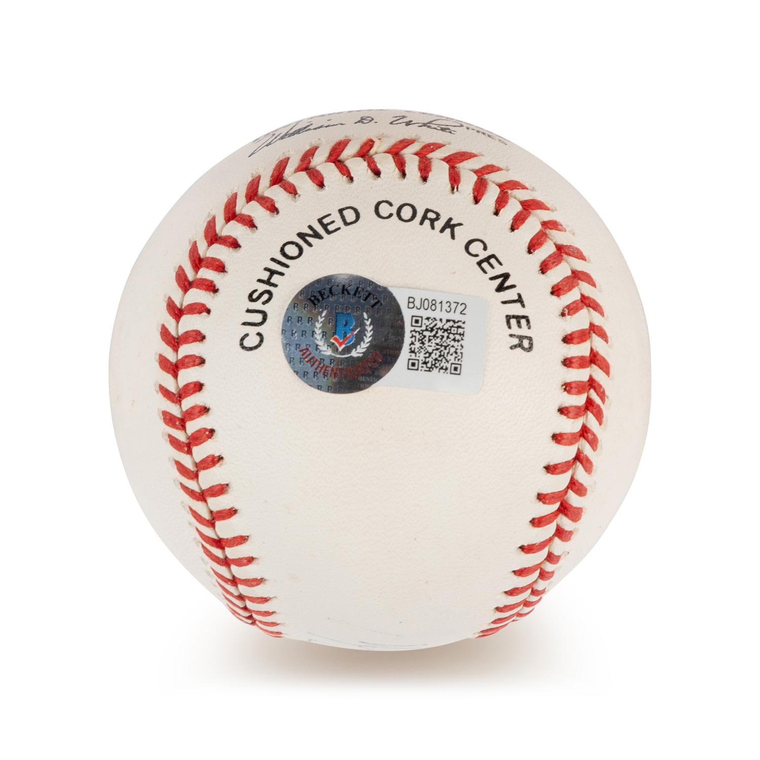 A Group of 12 500 Home Run Club Single Signed Autograph Baseballs (Beckett Authentication Services Certified),