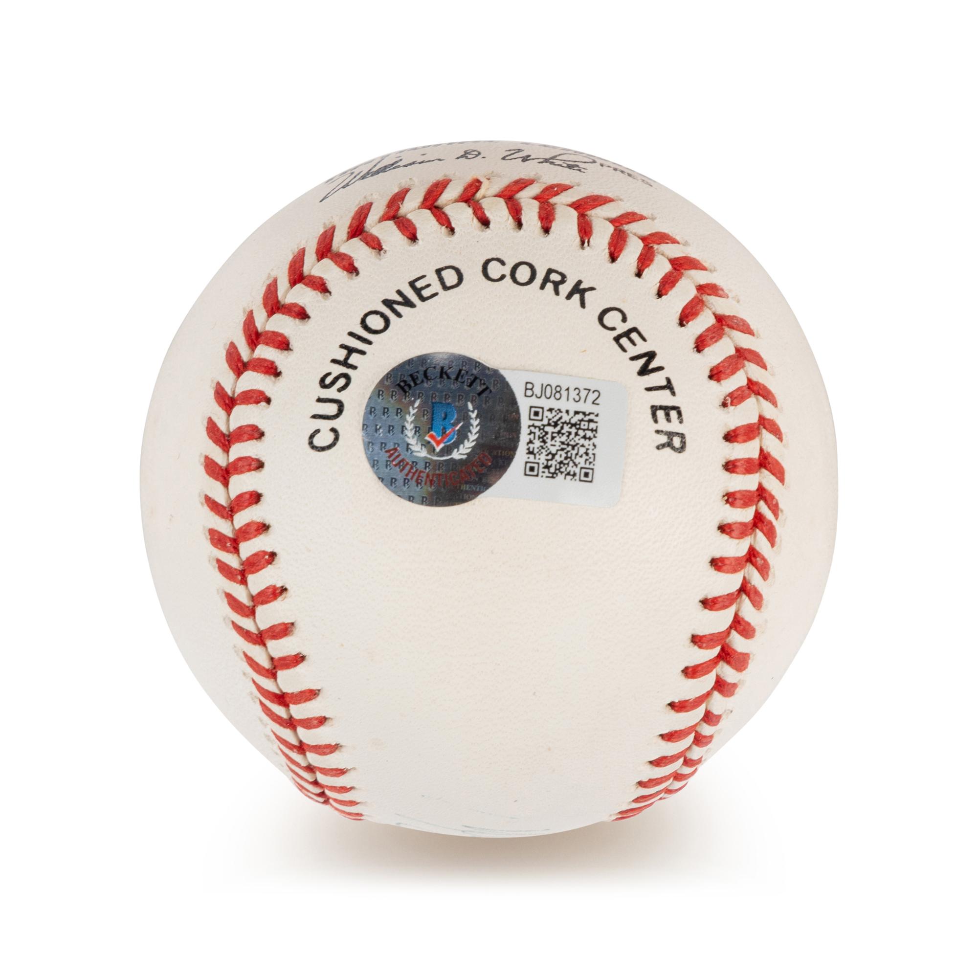 A Group of 12 500 Home Run Club Single Signed Autograph Baseballs (Beckett Authentication Services Certified),