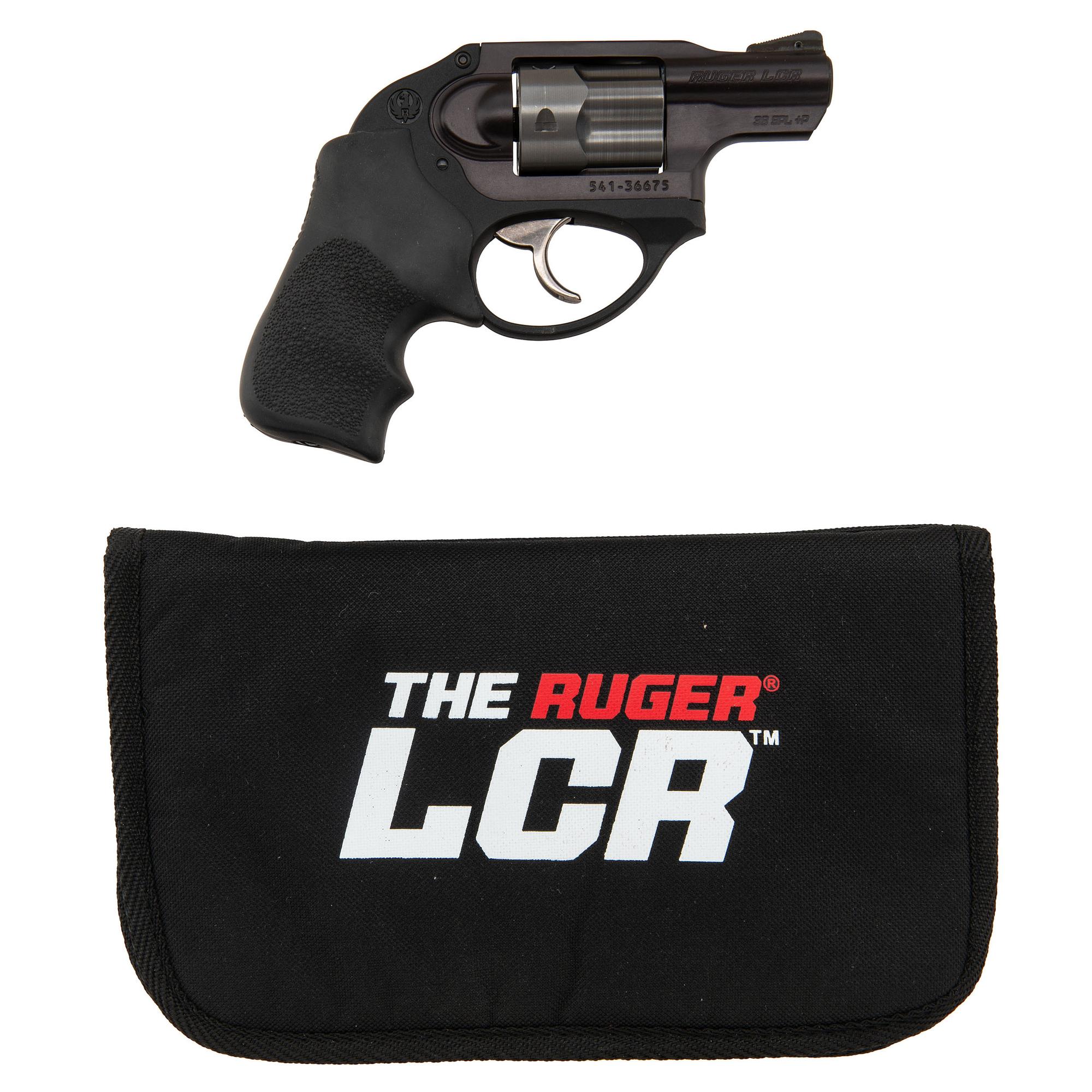 *Ruger LCR .38 in Soft Case with Accessories