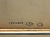 A Russian Yellow Gold, Enamel, Diamond and Sapphire Mounted Snuff Box