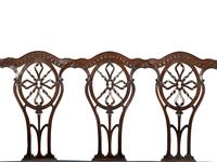 A George III Style Mahogany Settee