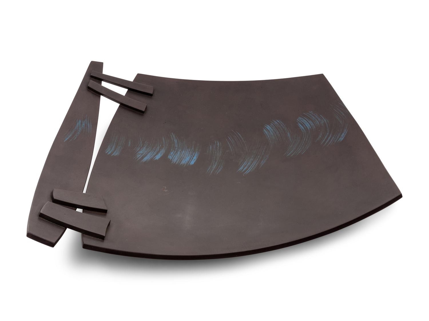 Fragmented Steel Vessel (Blue Highlights)