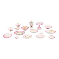 A Collection of Wedgwood Pink Pearlware Articles