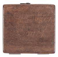 [CIVIL WAR]. Drafting set possibly used by Civil War engineer. [ With: ] Compasses & other artifacts.