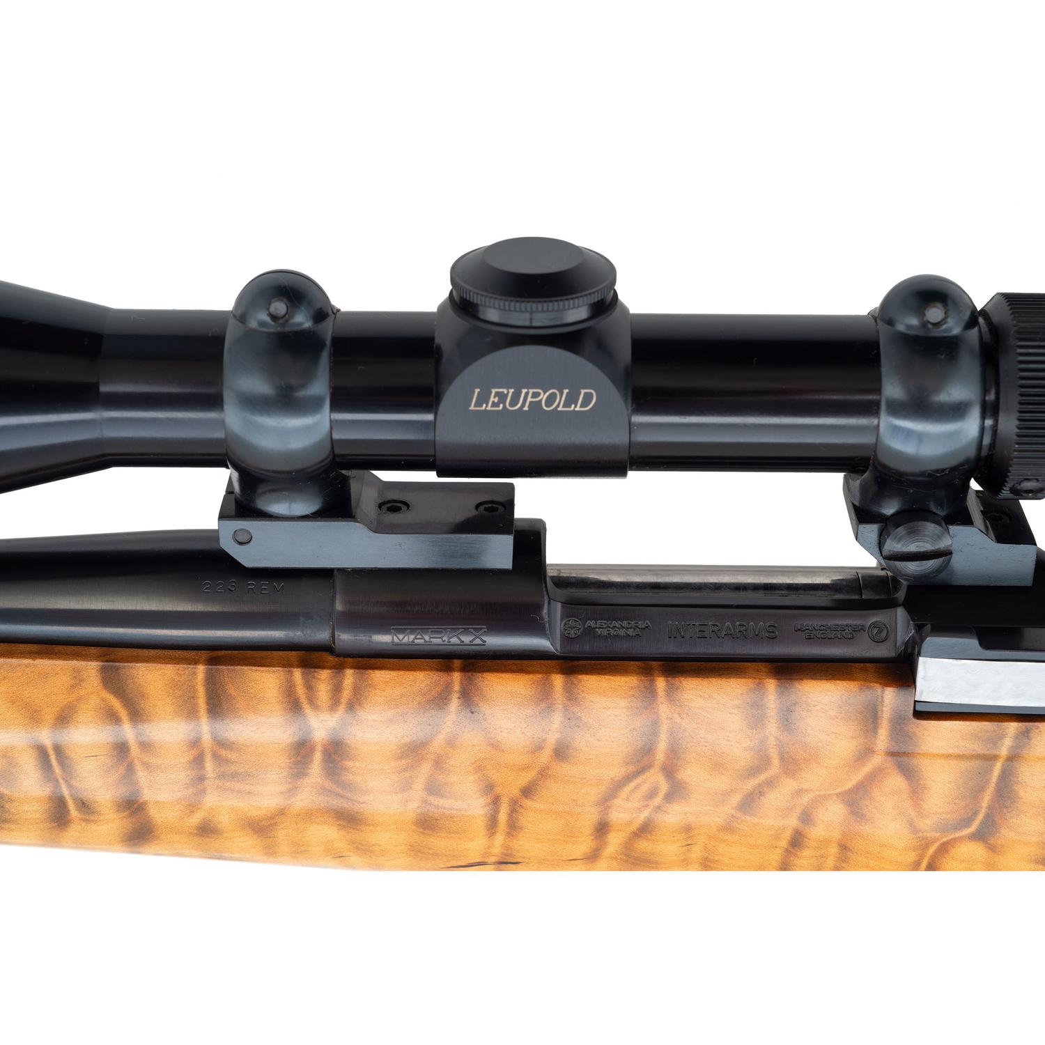 *Custom Interarms Whitworth Mark X Rifle in .223 Remington with Leupold Scope