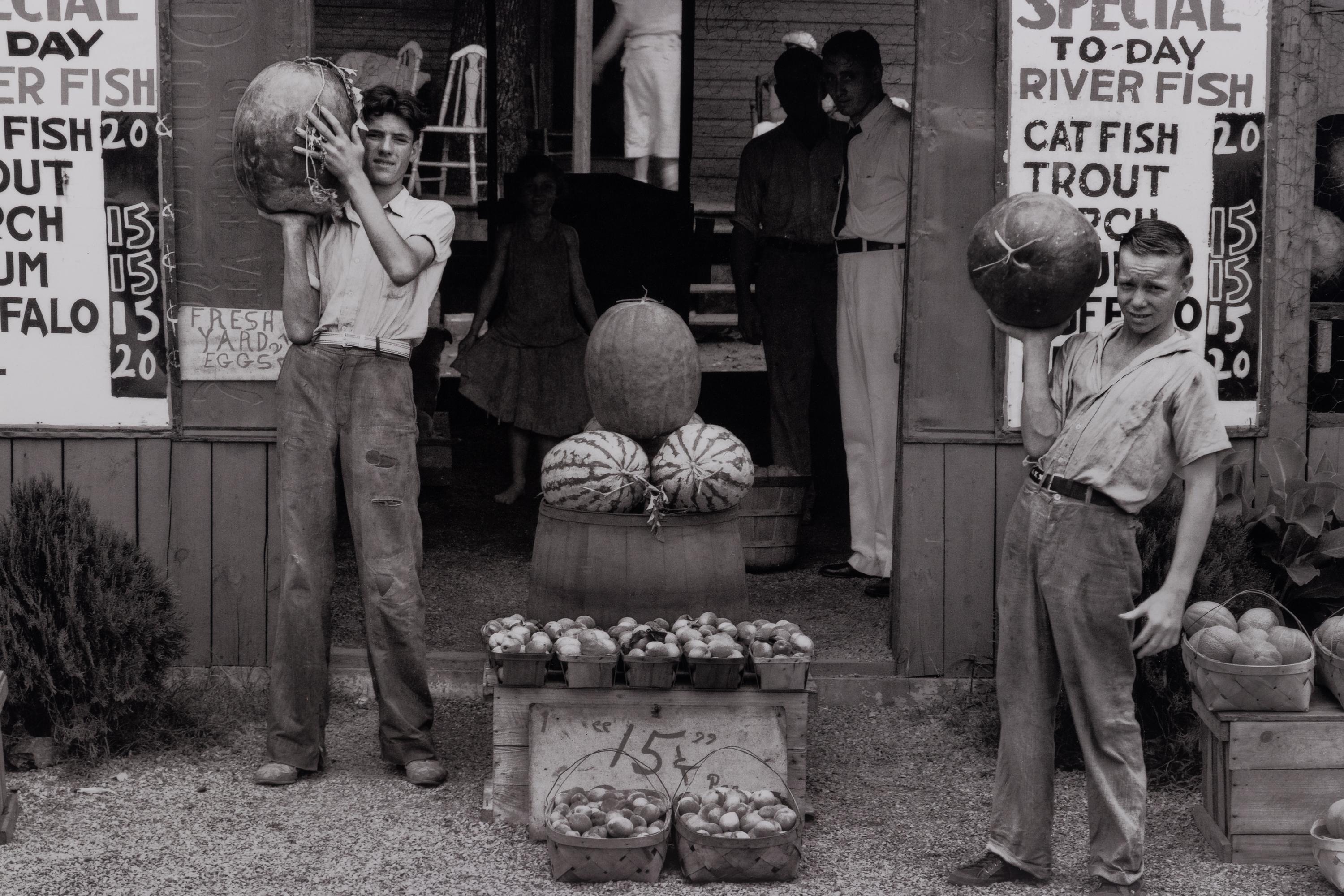 Walker Evans (1903-1975) Roadside Stand, Near Birmingham, Alabama, 1936