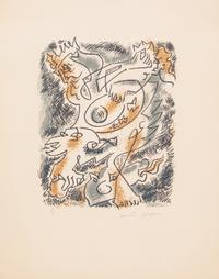 André Masson, (French, 1896-1987), Untitled, 1960
