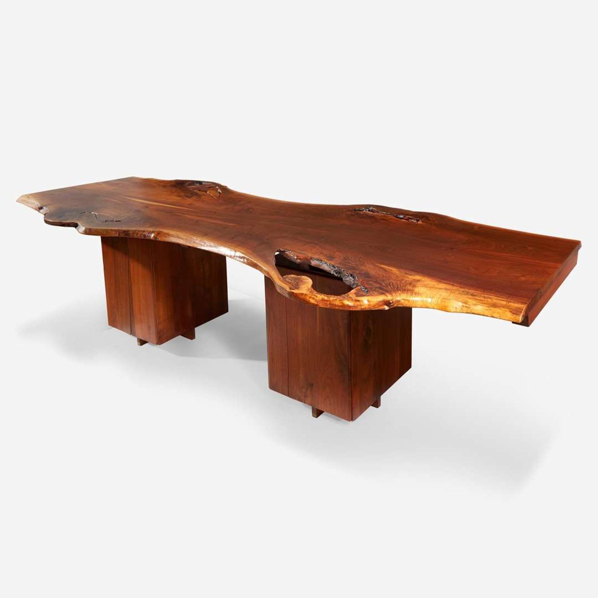 Gino Russo A Double-Pedestal Desk, circa 1970s