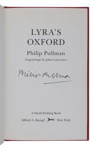PULLMAN, Philip. A group of 7 volumes, each SIGNED: