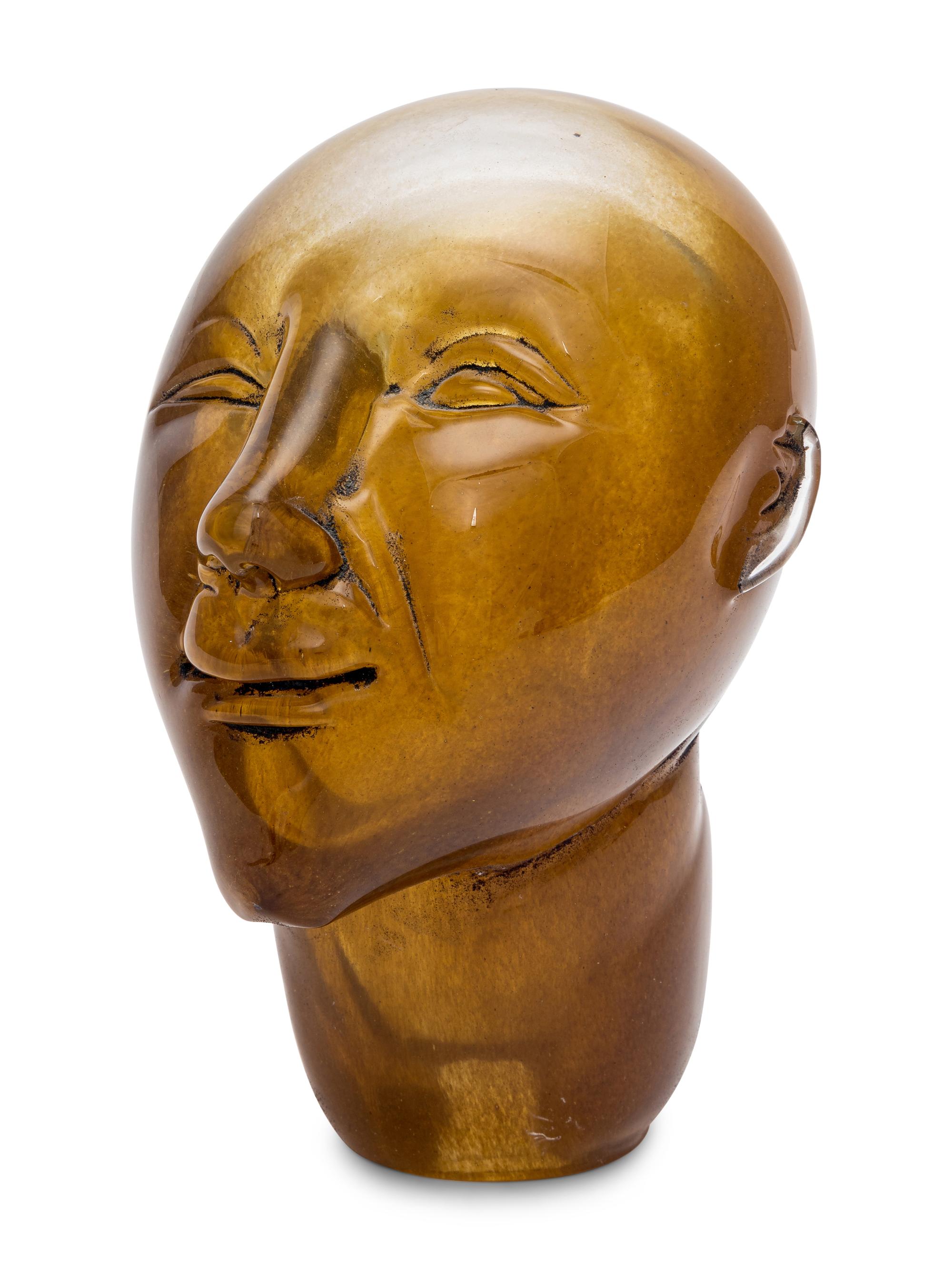Amber Winking Head, 2007