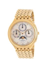 AUDEMARS PIGUET, 18K YELLOW GOLD LIMITED EDITION 'QUANTIEME PERPETUEL AUTOMATIQUE' WRISTWATCH