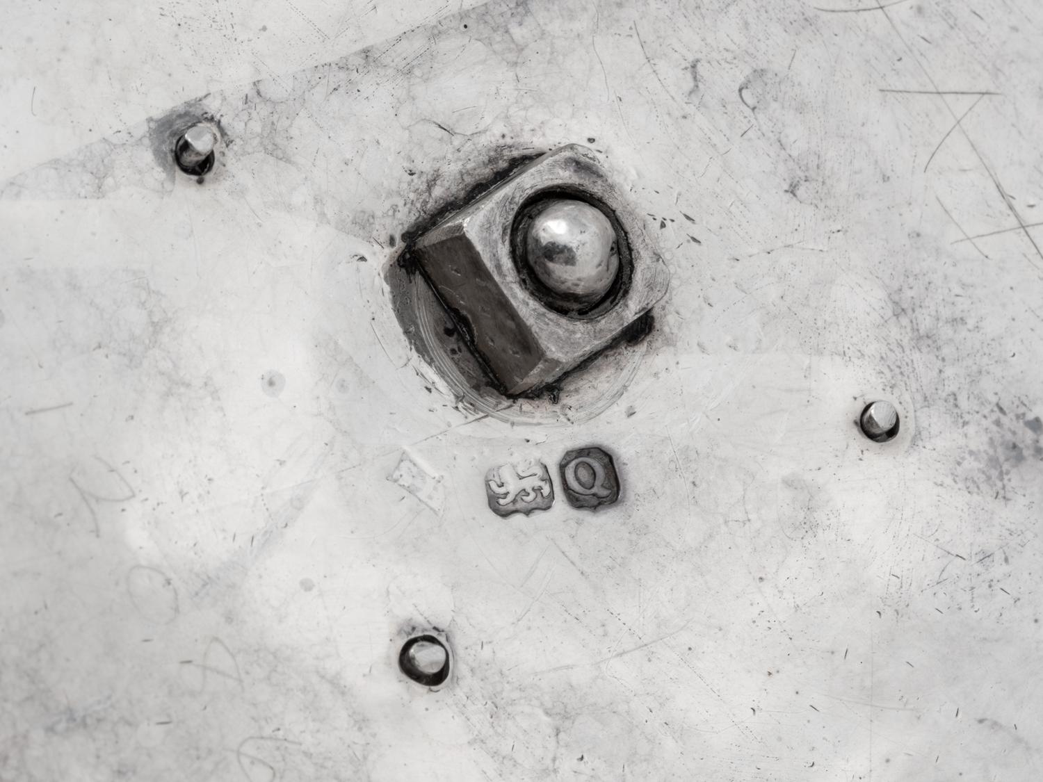 A George III Silver Divided Warming Dish