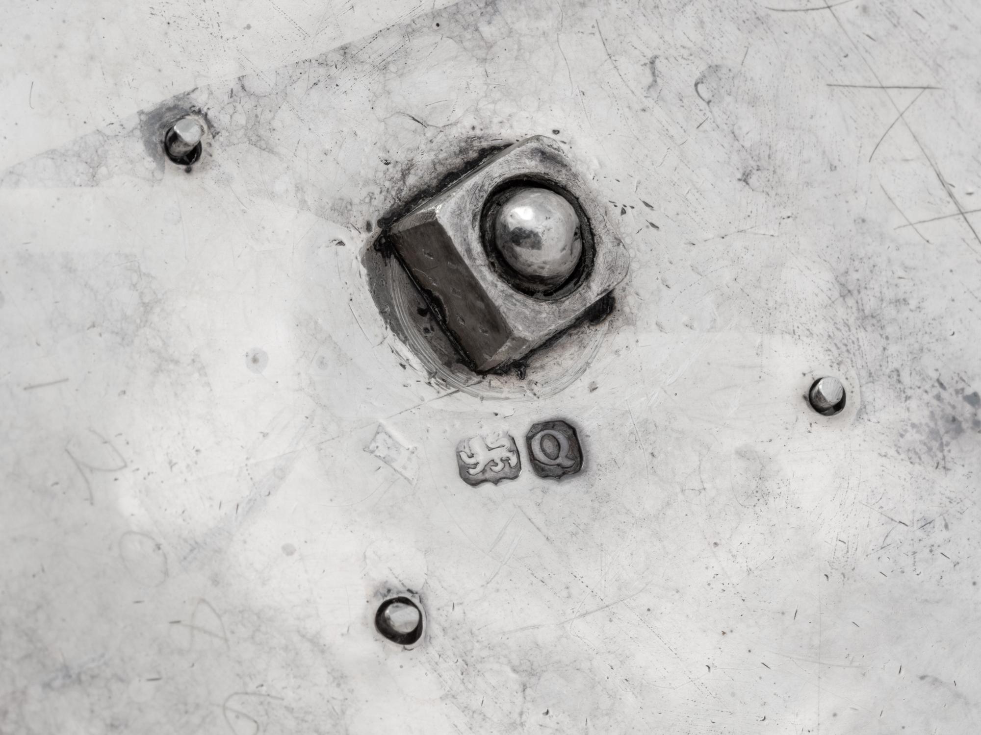 A George III Silver Divided Warming Dish