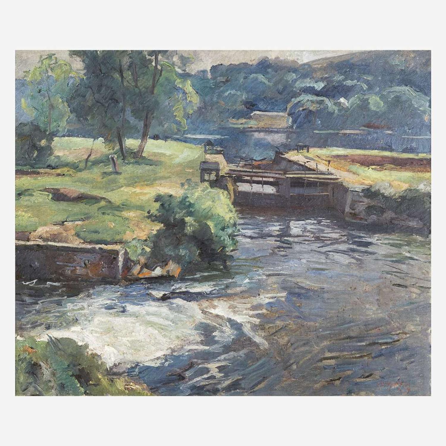 Antonio Pietro Martino (American, 1902–1989) The Old Lock