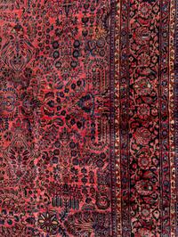 A Sarouk Wool Rug