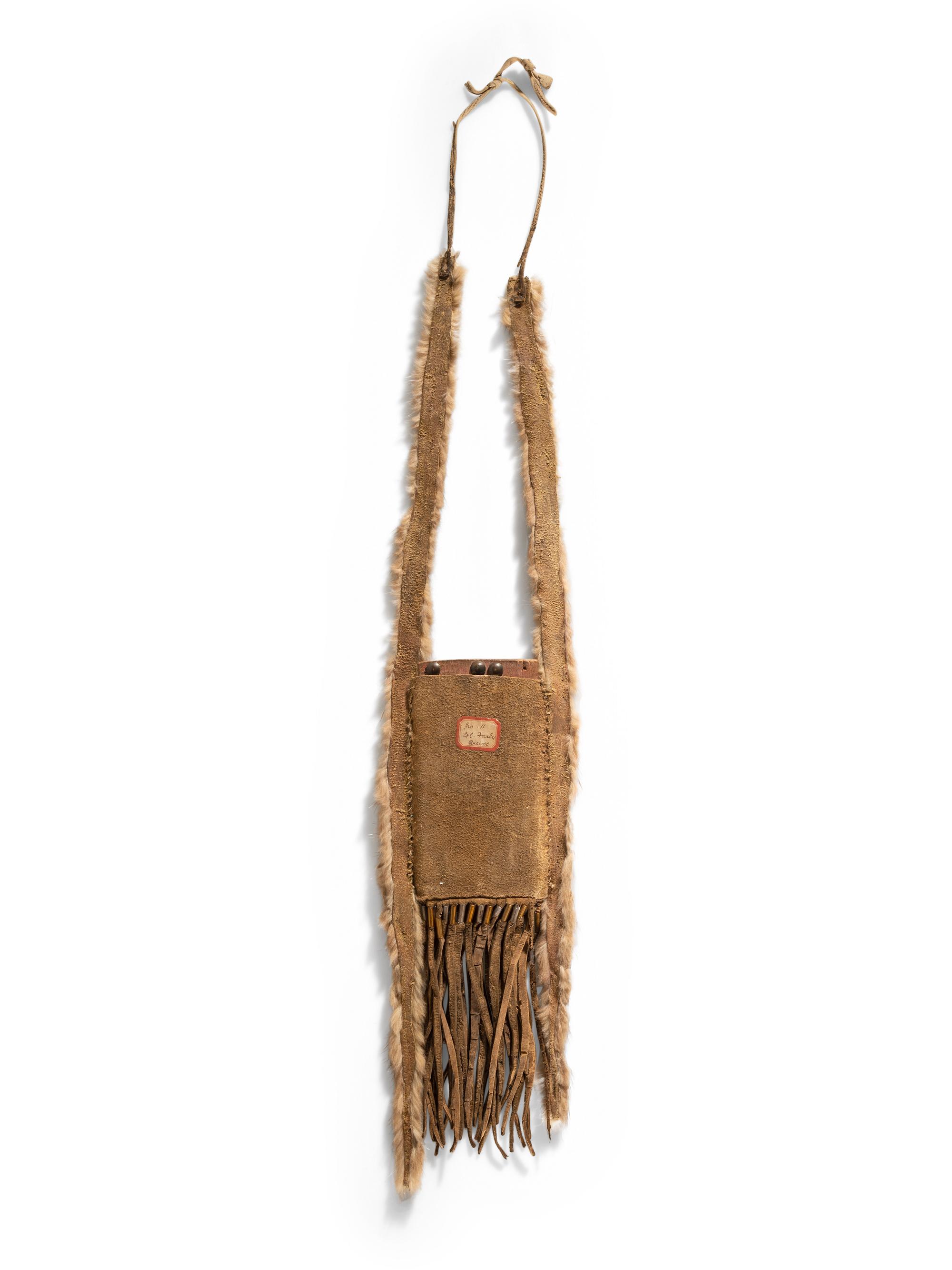 Blackfeet Beaded Mirror Bag