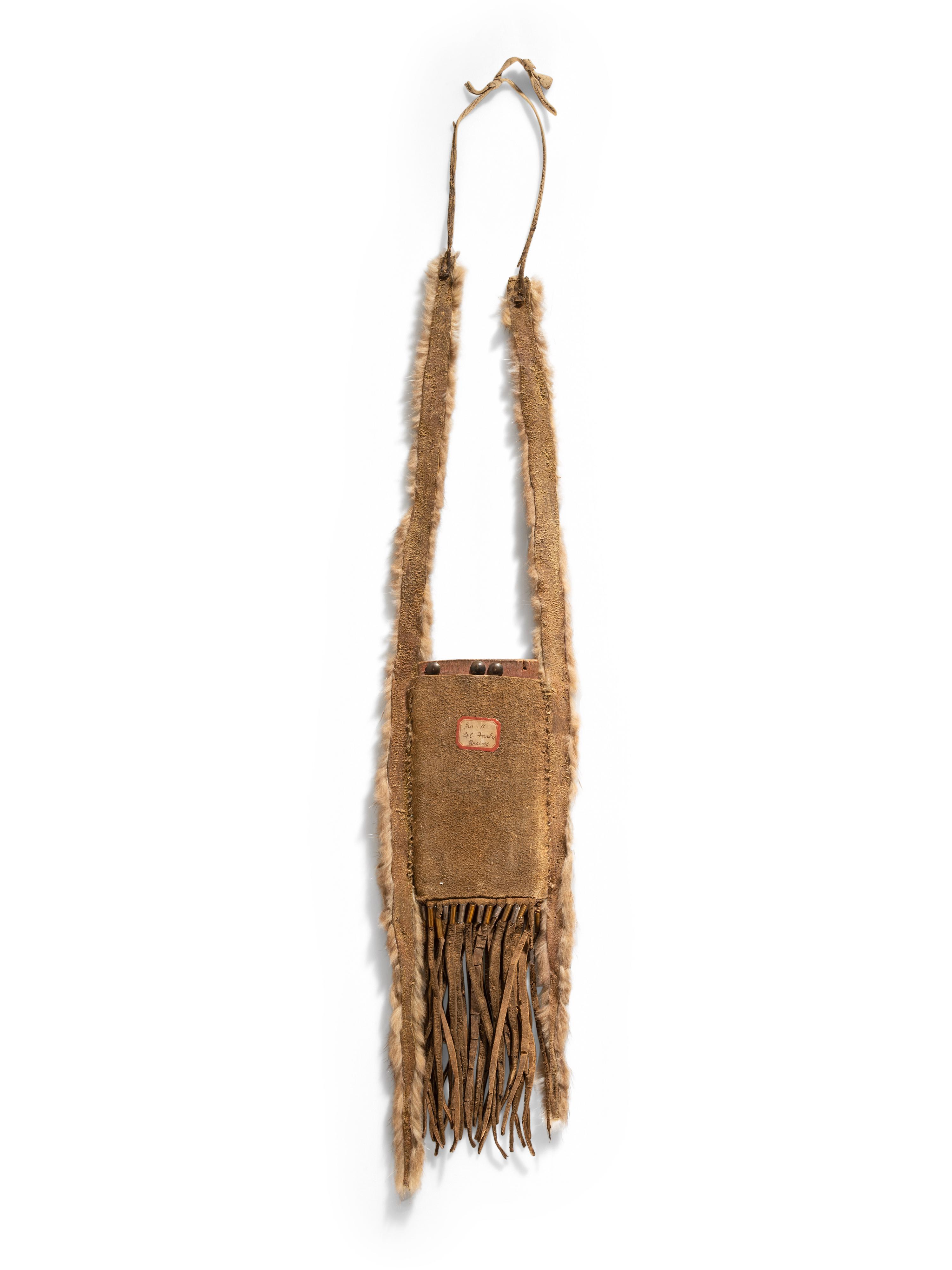 Blackfeet Beaded Mirror Bag