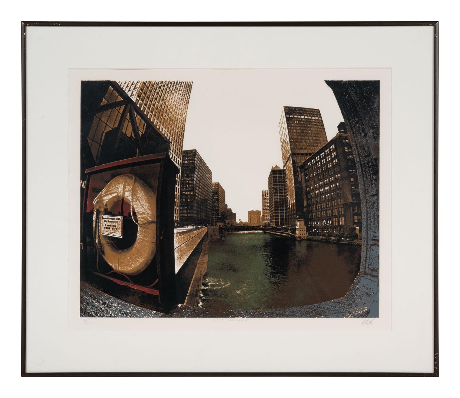 Michel Ditlove (20th Century) A Pair of Screenprints