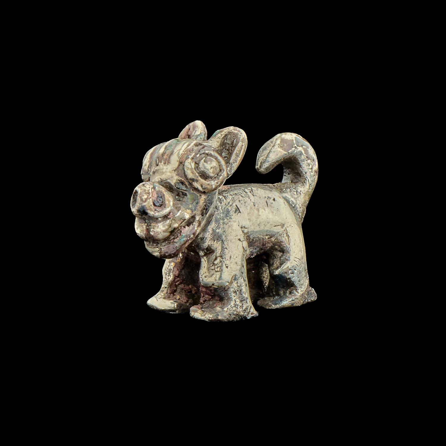 An Inca Silver Dog