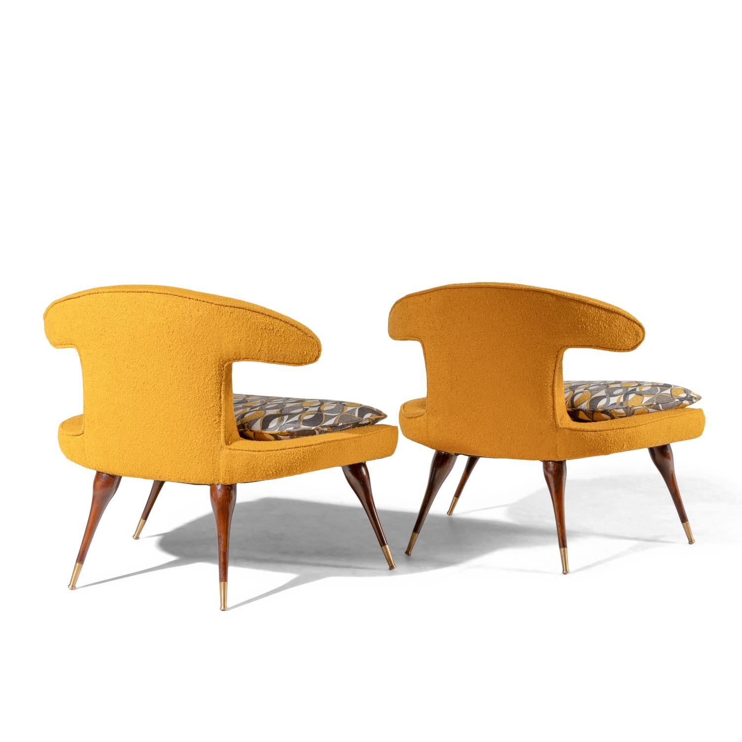 Pair of Horn Chairs