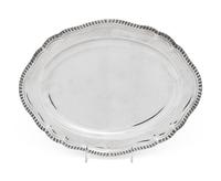 A George III Silver Serving Platter