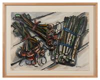 Golden Beets & Asparagus , 1991